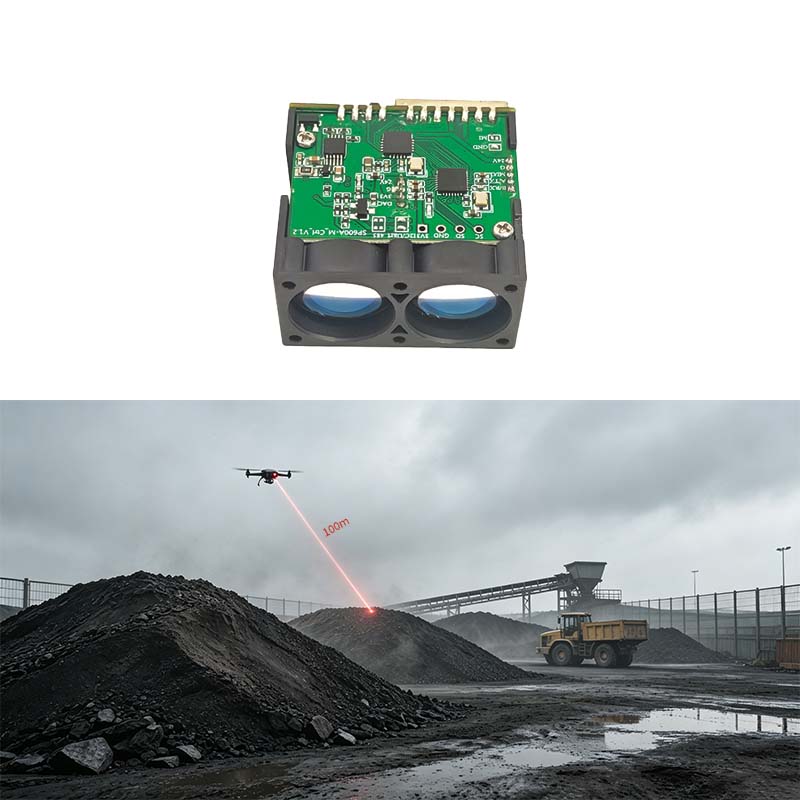 Industrial Laser Price - Czujnik laserowy odległości PT-100H IIC 100m