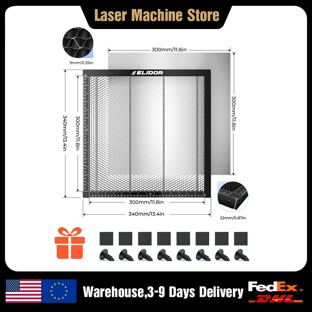 Stół roboczy ELIDOR Laser Hone – Honeycomb Laser Bed recenzja i cena