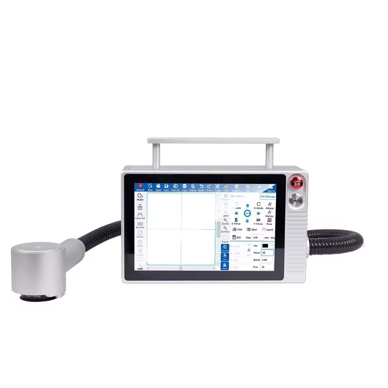 18W chłodzona powietrzem maszy – Laser Marking Machine recenzja i cena